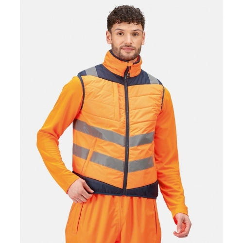 Pro hi-vis thermal bodywarmer